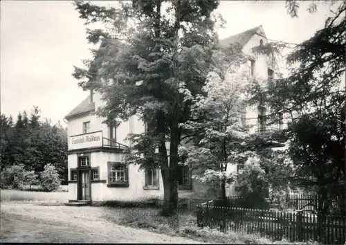 Weifa-Steinigtwolmsdorf Wołbramecy Gaststätte "Waldhaus" 1972