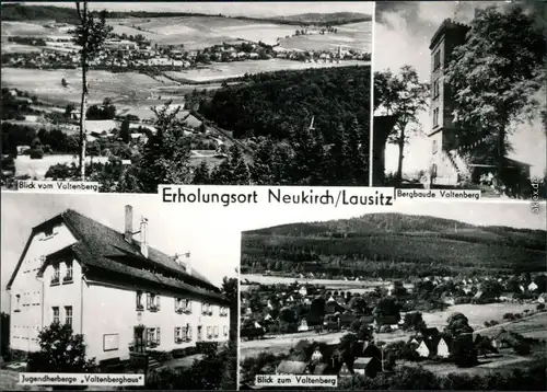 Neukirch (Lausitz) Oberneukirch  Jugendherberge "Valtenberghaus Valtenberg 1974