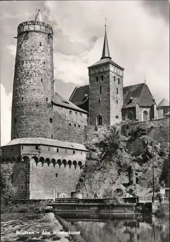 Ansichtskarte Bautzen Budyšin Alte Wasserkunst 1972