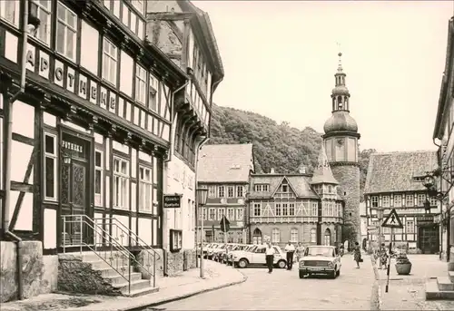 Ansichtskarte Stolberg (Harz) Markt 1976