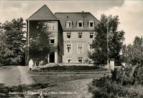 Ansichtskarte Bad Gottleuba-Bad Gottleuba-Berggießhübel Haus Talfrieden 1968