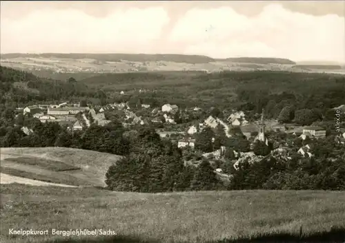 Ansichtskarte Bad Gottleuba-Berggießhübel Blick auf den Ort 1970