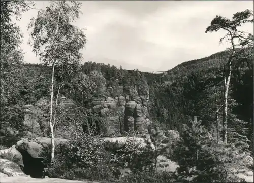 Ansichtskarte Brand (Sächsische Schweiz) Hafersäcke 1974