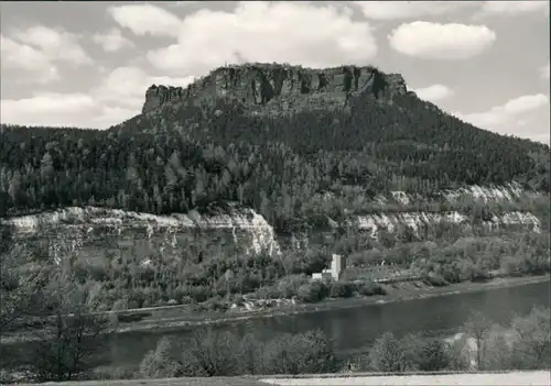 Ansichtskarte Porschdorf-Bad Schandau Lilienstein 1974