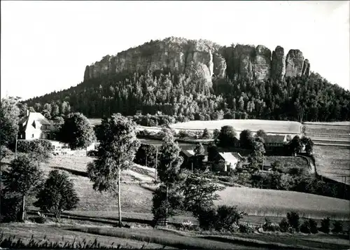 Pfaffendorf-Königstein (Sächsische Schweiz) Fels Pfaffenstein 1979