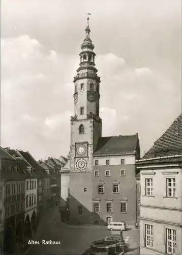 Ansichtskarte Görlitz Zgorzelec Altes Rathaus 1976