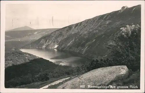 Brückenberg-Krummhübel Karpacz Górny Karpacz Am grossen Teich 1933 