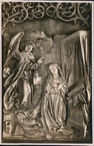 Ansichtskarte Creglingen Herrgottskirche - Holzalatar 1932