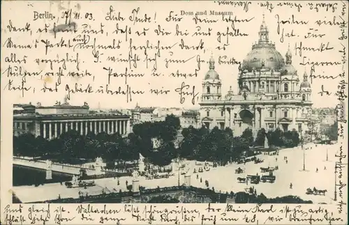 Mitte-Berlin Berliner Dom / Oberpfarr- und Domkirche zu Berlin 1903