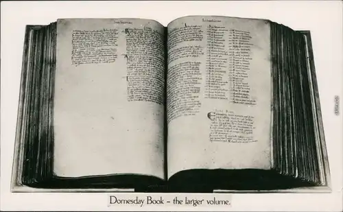  Religion/Kirche - Bibel - Domesday Book - the larger volume 1933