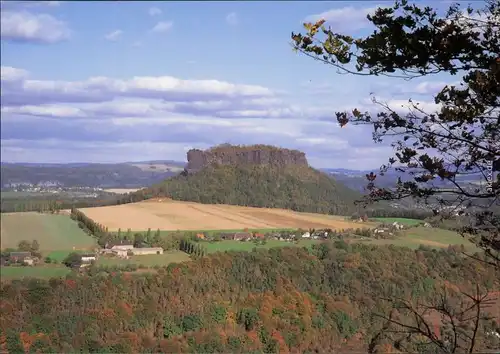 Ansichtskarte Porschdorf-Bad Schandau Lilienstein 1994