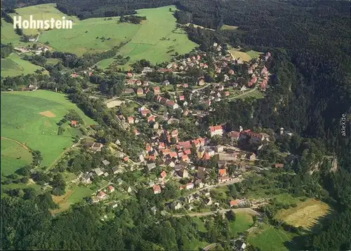 Ansichtskarte Hohnstein (Sächs. Schweiz) Luftbild 1994