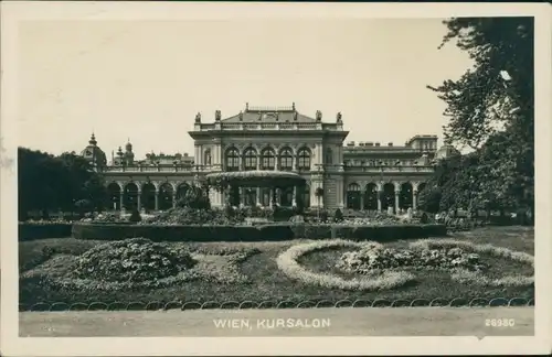 Ansichtskarte Wien Stadtpark - Kursalon 1926