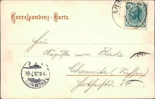Ansichtskarte Wien Stephansdom 1905