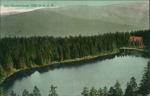 Ansichtskarte Achern Restauration und Mummelsee 1912 