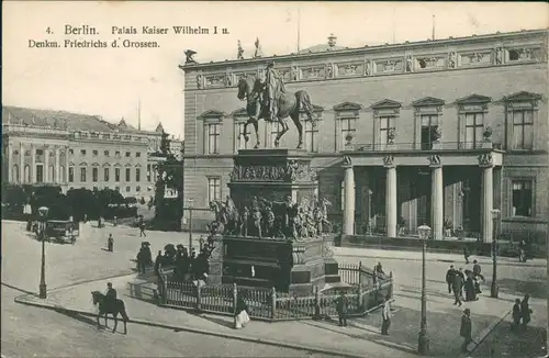 Berlin Altes Palais (Kaiser Wilhelm I. Palast)  Friedrich des Großen 1913