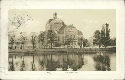 Ansichtskarte Kiel Stadttheater 1910