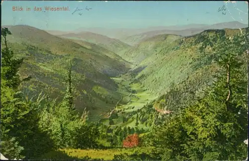 Ansichtskarte Feldberg Wiesental 1912