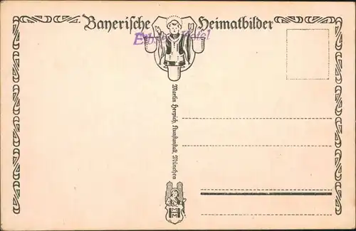 Ansichtskarte Grainau Eibsee, Zugspitze 1932