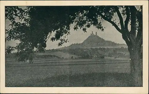 Ansichtskarte Libochovice Blick auf die Burg 1930 