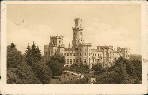 Ansichtskarte Frauenberg Hluboká nad Vltavou Schloß 1922 