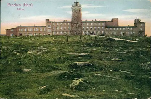 Ansichtskarte Ilsenburg (Harz) Brockenhaus 1915