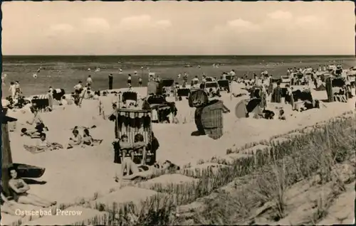 Ansichtskarte Prerow Strand 1957