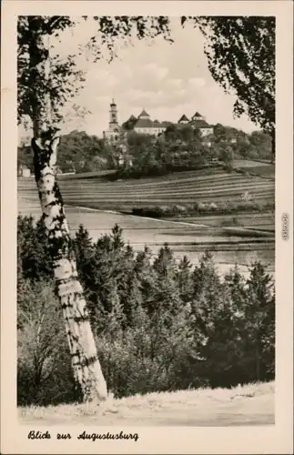 Ansichtskarte Augustusburg Schloss Augustusburg 1957
