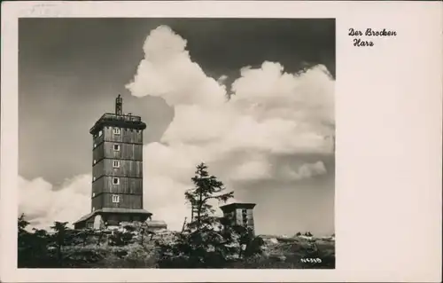 Ansichtskarte Ilsenburg (Harz) Brockenhaus 1955