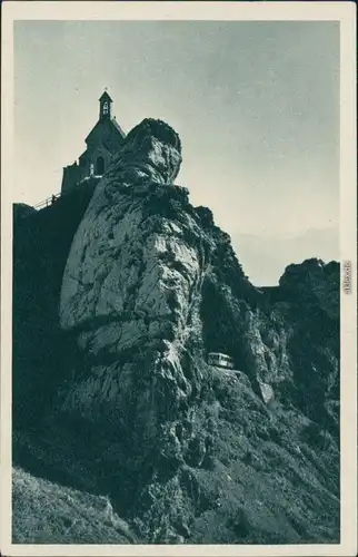 Ansichtskarte Bayrischzell Wendelsteinkirche (Kaisergebirge) 1929