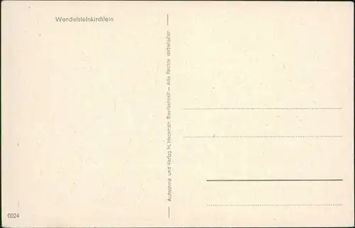 Ansichtskarte Bayrischzell Wendelsteinkirche (Kaisergebirge) 1929