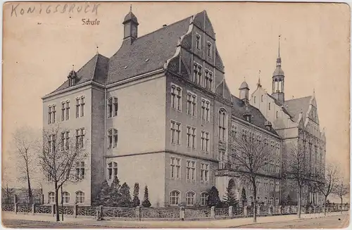 Heidenau Pestalozzi-Gymnasium Kriegsgefangenenpost Königsbrück Lager 1916