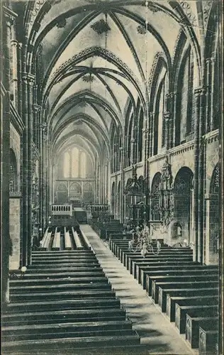 Ansichtskarte Bremen St. Petri-Dom - Mittelschiff 1913