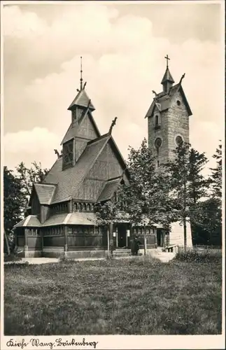 Brückenberg-Krummhübel Karpacz Górny Karpacz Stabkirche Wang 1934