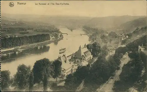 Ansichtskarte Namur Namen / wallonisch: Nameûr Blick auf den Ort 1911