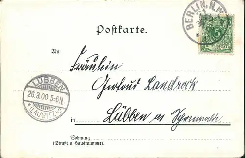 Ansichtskarte Berlin Goethedenkmal und Goldfischteich im Tiergarten 1900