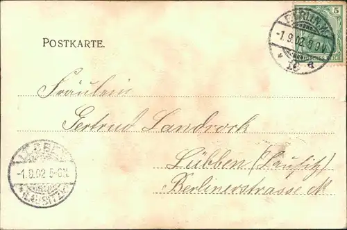 Ansichtskarte Mitte-Berlin Der neue Dom 1902
