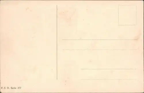 Ansichtskarte  Künstlerkarte: Hirsch im Wald 1913 