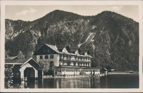 Ansichtskarte Pian Hotel Forelle am Piansee 1929