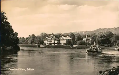 Ansichtskarte Pillnitz Schloss Pillnitz 1961