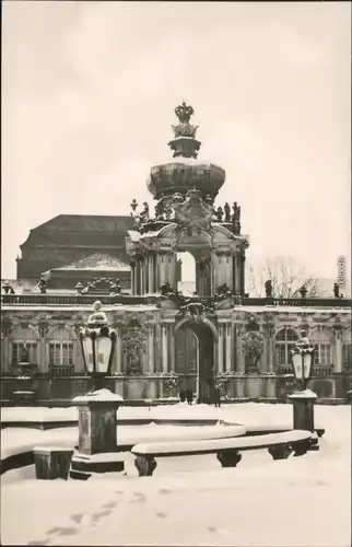 Ansichtskarte Innere Altstadt-Dresden Dresdner Zwinger vv 1966