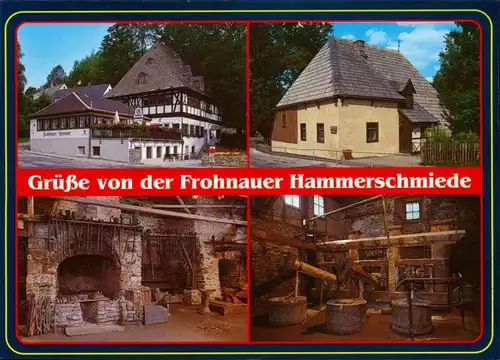 Frohnau Technisches Museum Frohnauer Hammer (früher Herrenhaus/Gaststätte) 1990
