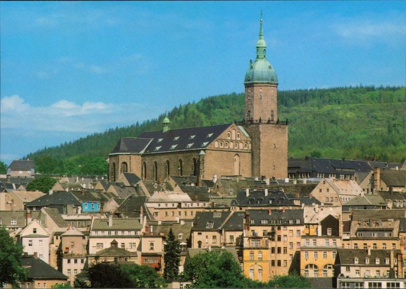 Ansichtskarte AnnabergBuchholz St. Annenkirche 1996 Nr