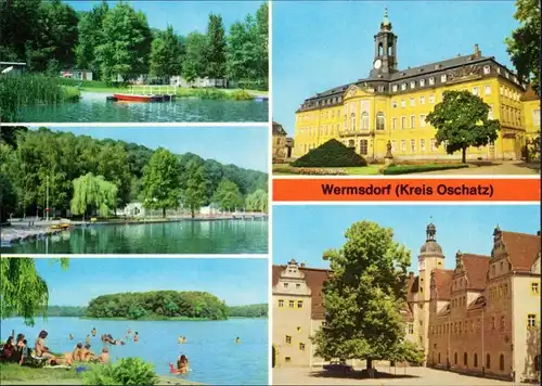 Wermsdorf Horstseeinsel, Horstsee, Horstseebad, Schloß   Gemeinderat 1979