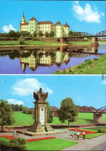 Ansichtskarte Torgau Schloss Hartenfels 1976