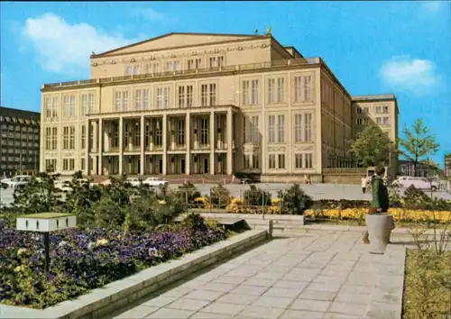 Ansichtskarte Leipzig Oper/Opernhaus 1975