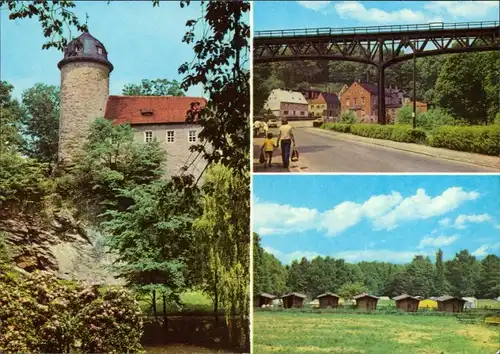 Rabenstein-Chemnitz Naherholungsgebiet Oberrabenstein Zeltplatz 1979