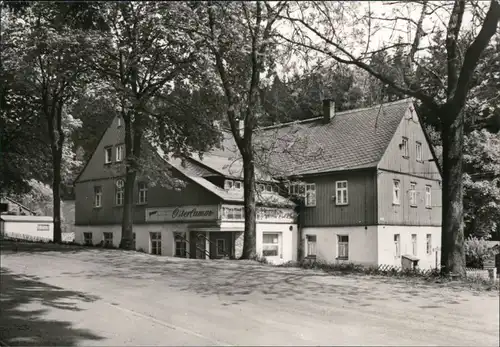 Ansichtskarte Waschleithe-Grünhain-Beierfeld Gasthaus Osterlamm 1977