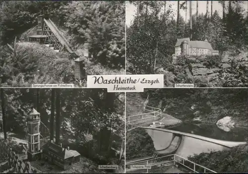 Waschleithe-Grünhain-Beierfeld Miniaturschauanlage Heimatecke 1976