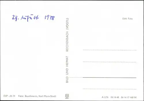 Waschleithe-Grünhain-Beierfeld Miniaturschauanlage Heimatecke 1976